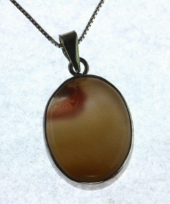 Alternative view of Amber Sterling Silver Pendant.PSS,799