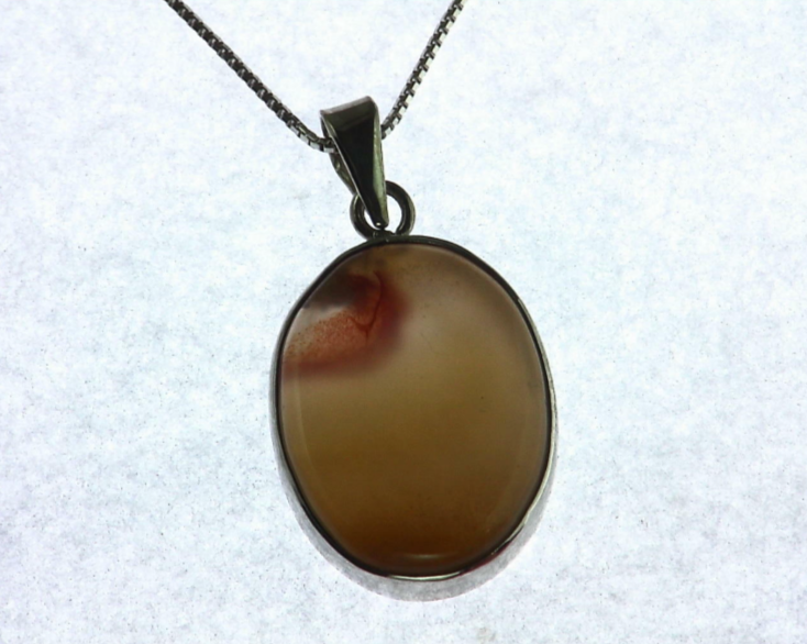 Amber Sterling Silver Pendant.PSS,799 - Image 2