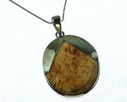Amber Sterling Silver Pendant.PSS,930 - Image 3