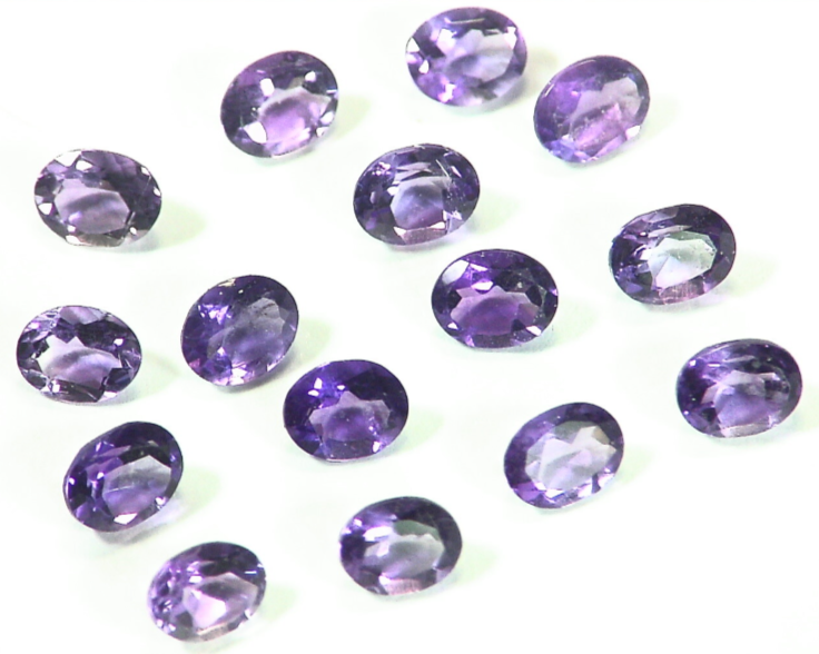 Amethyst Natural Genuine Gemstone Emerald Cut Gemstone 19.03 CT GPG 738 - Image 9