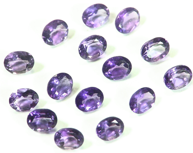 Amethyst Natural Genuine Gemstone Emerald Cut Gemstone 19.03 CT GPG 738 - Image 7
