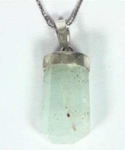Aquamarine Natural Genuine crystal Pendant PSS,923