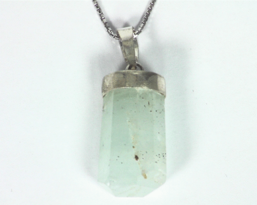 Aquamarine Natural Genuine crystal Pendant PSS,923