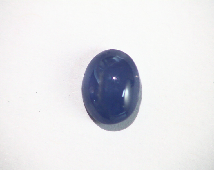 Blue Sapphire Natural Genuine Unheated Oval Shape Cabochon Gemstone GRG,157
