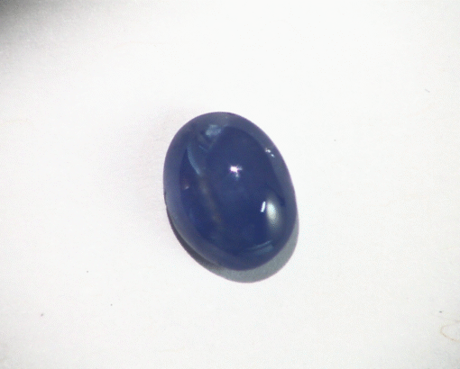 Blue Sapphire Natural Genuine Unheated Oval Shape Cabochon Gemstone GRG,157 - Image 8