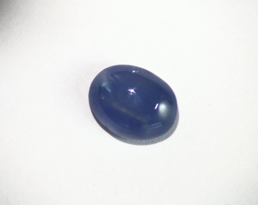 Blue Sapphire Natural Genuine Unheated Oval Shape Cabochon Gemstone GRG,157 - Image 7