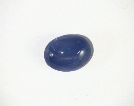 Blue Sapphire Natural Genuine Unheated Oval Shape Cabochon Gemstone GRG,157 - Image 6