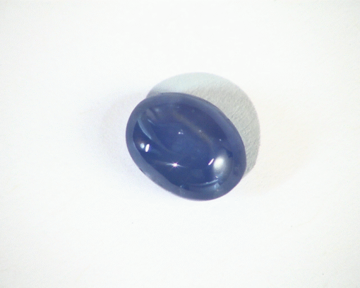 Blue Sapphire Natural Genuine Unheated Oval Shape Cabochon Gemstone GRG,157 - Image 3