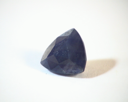 Blue Sapphire Trilliant Cut Unheated Natural Genuine Gemstone GSG,438 - Image 4