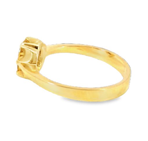 Yellow Sapphire Natural Genuine Gemstone 18KT Yellow Gold H3 - Image 6