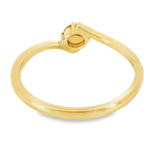 Yellow Sapphire Natural Genuine Gemstone 18KT Yellow Gold H50 - Image 10