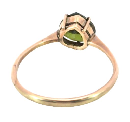 Zircon Natural Genuine Gemstone set in 9 kt Gold Lady's Ring H91 - Image 4