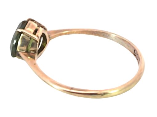 Zircon Natural Genuine Gemstone set in 9 kt Gold Lady's Ring H91 - Image 7