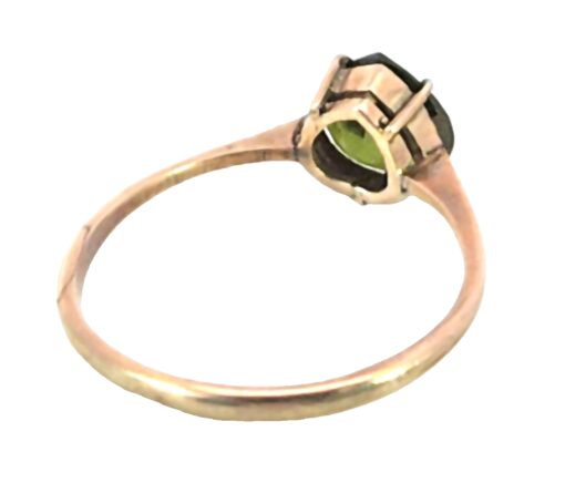 Zircon Natural Genuine Gemstone set in 9 kt Gold Lady's Ring H91 - Image 8