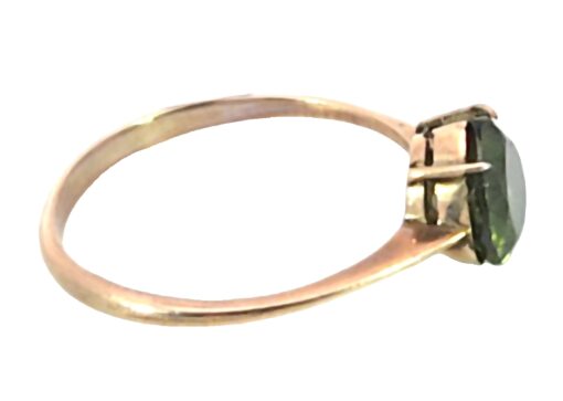 Zircon Natural Genuine Gemstone set in 9 kt Gold Lady's Ring H91 - Image 9
