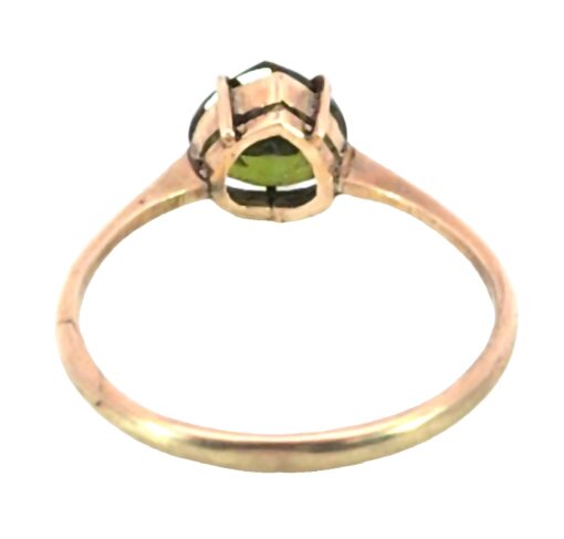 Zircon Natural Genuine Gemstone set in 9 kt Gold Lady's Ring H91 - Image 11