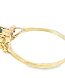 Alternative view of Tsavorite Garnet 14 Kt Yellow Gold Lady's Ring RFK207