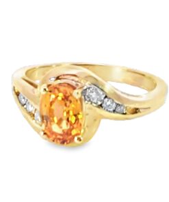 Spessartite Garnet Natural Genuine Gemstone Lady's Diamond RFK542