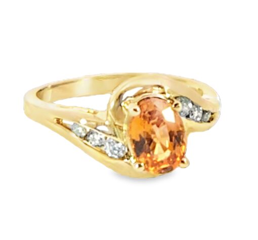 Spessartite Garnet Natural Genuine Gemstone Lady's Diamond RFK542 - Image 12