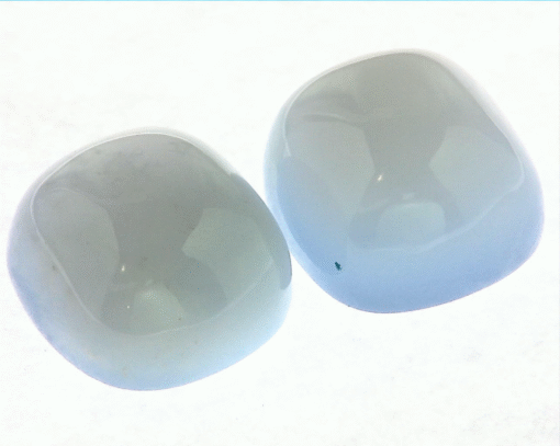 Chalcedony Matched Pair Natural Genuine Gemstones GSG 126