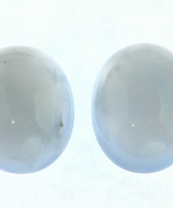 Chalcedony Cabochon Pair Natural Genuine Gemstones GSG 762