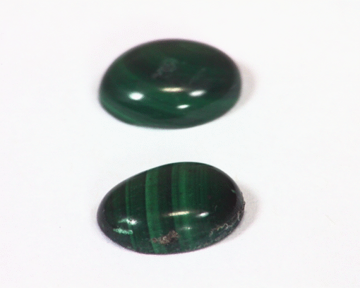 Malachite Natural Genuine Gemstone Matched Pair GSG,671