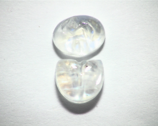 Moonstone Cats Eye Natural Genuine Gemstone 6.07 CT GSG 607 - Image 9