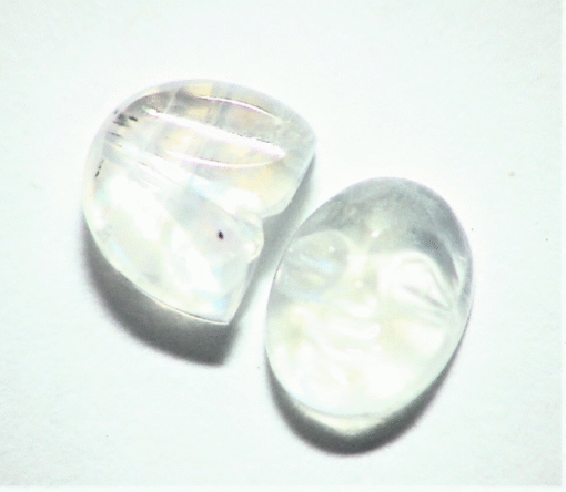 Moonstone Cats Eye Natural Genuine Gemstone 6.07 CT GSG 607 - Image 3