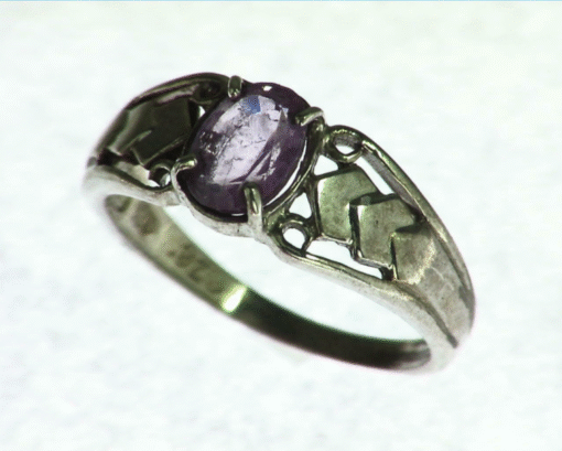 Pink Sapphire Natural Genuine Gemstone Sterling Silver Lady,s Ring RSS,340 - Image 5