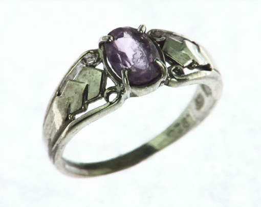 Pink Sapphire Natural Genuine Gemstone Sterling Silver Lady,s Ring RSS,340 - Image 3