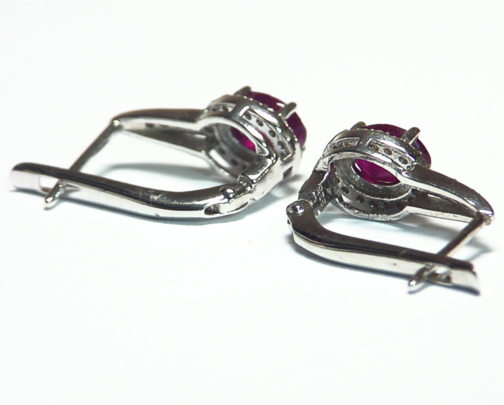 rubyページ Ruby Natural Genuine Matching Gemstone Sterling Silver