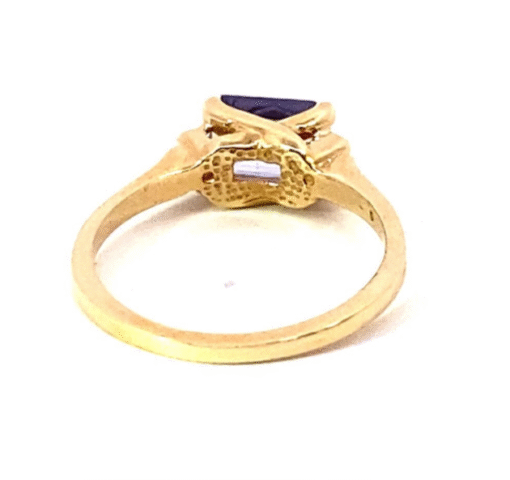 Tanzanite 14 KT Natural Genuine Gemstone Lady's Ring RFK,521 - Image 9