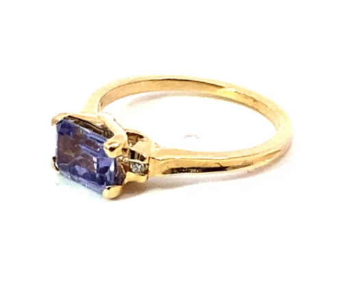 Tanzanite 14 KT Natural Genuine Gemstone Lady's Ring RFK,521 - Image 6