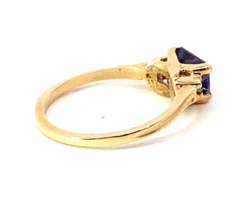 Tanzanite 14 KT Natural Genuine Gemstone Lady's Ring RFK,521 - Image 4