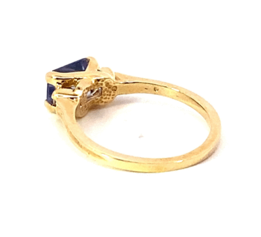 Tanzanite 14 KT Natural Genuine Gemstone Lady's Ring RFK,521 - Image 2
