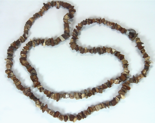 Tiger Eye Natural Genuine Gemstone Tumbled Bead Necklace NBD,841