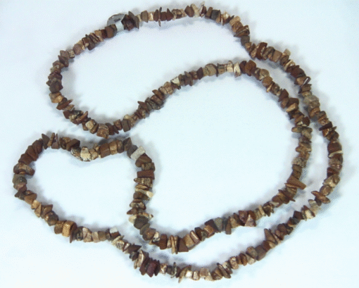 Tiger Eye Natural Genuine Gemstone Tumbled Bead Necklace NBD,841 - Image 5