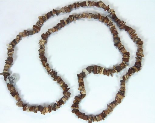 Tiger Eye Natural Genuine Gemstone Tumbled Bead Necklace NBD,841 - Image 4