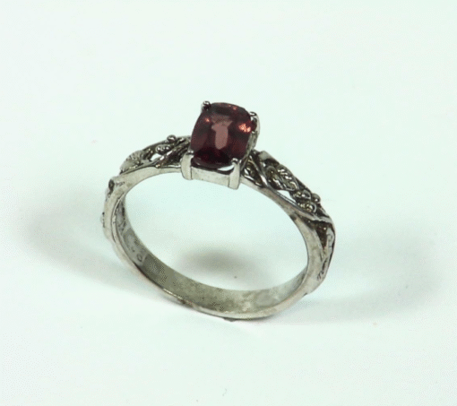 Zercon (brown) set in Sterling Silver Ring Genuine,RSS,692 - Image 3