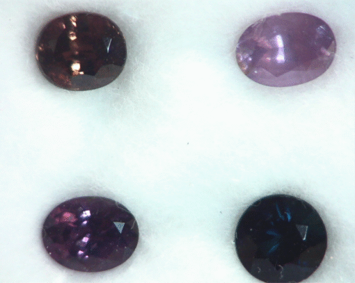 Zircon (brown) Natural Genuine Gemstones and Pink Spinel 3.85 CT GSG750