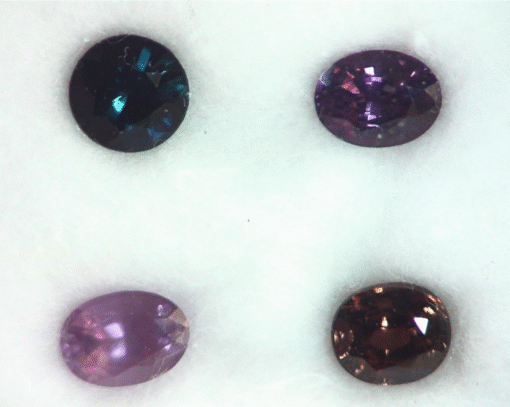 Zircon (brown) Natural Genuine Gemstones and Pink Spinel 3.85 CT GSG750 - Image 4