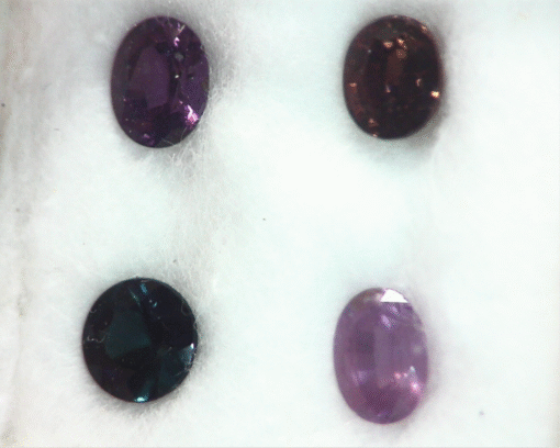 Zircon (brown) Natural Genuine Gemstones and Pink Spinel 3.85 CT GSG750 - Image 3
